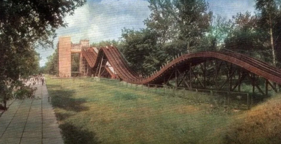 Американські гірки та атракціони. Дивіться, яким був київський Гідропарк у 80-х роках